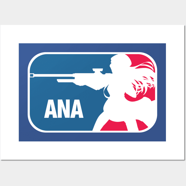 ANA sports logo - Overwatch Wall Art by StevenMcsquared